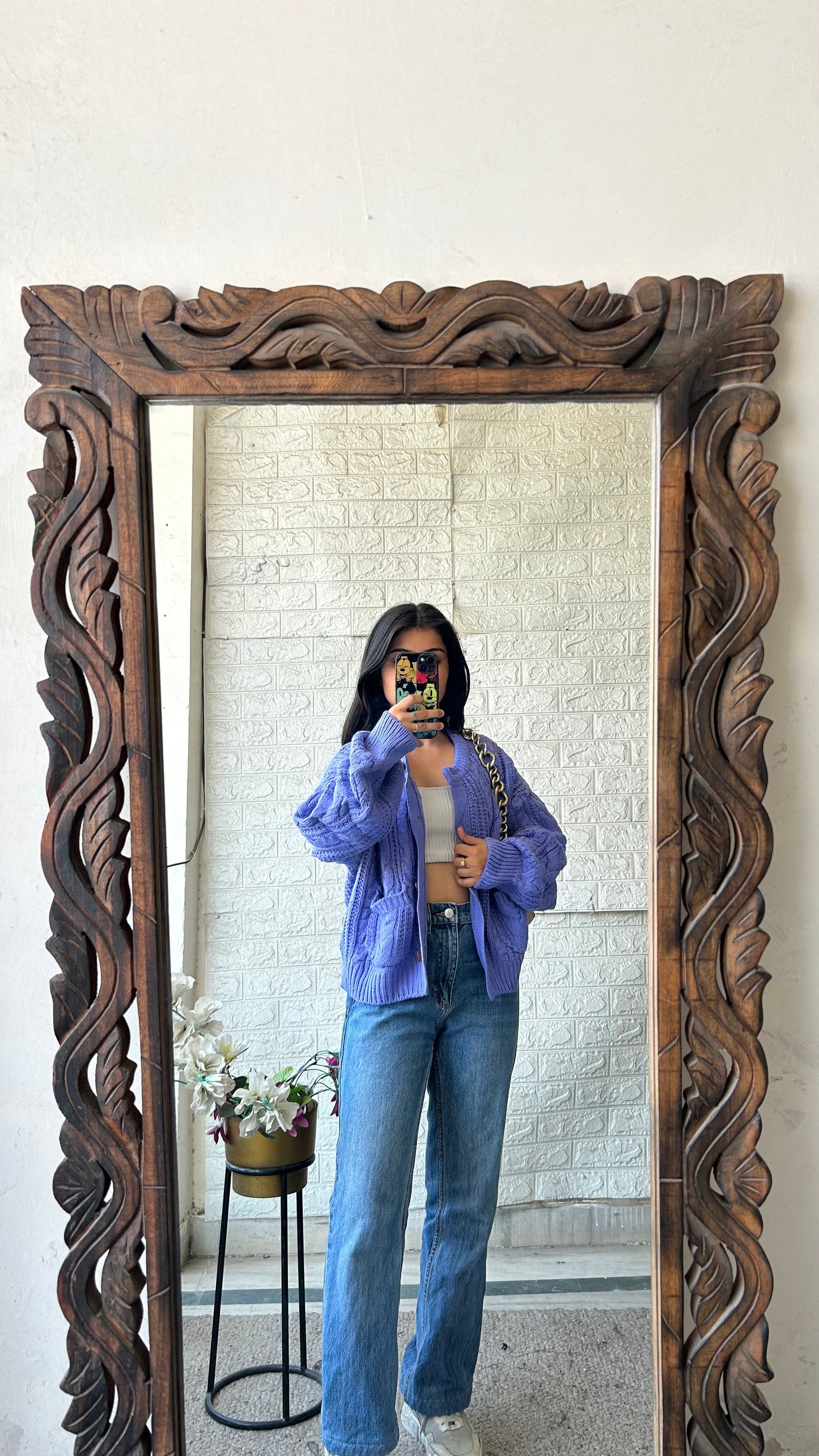 Thrifted cardigan M