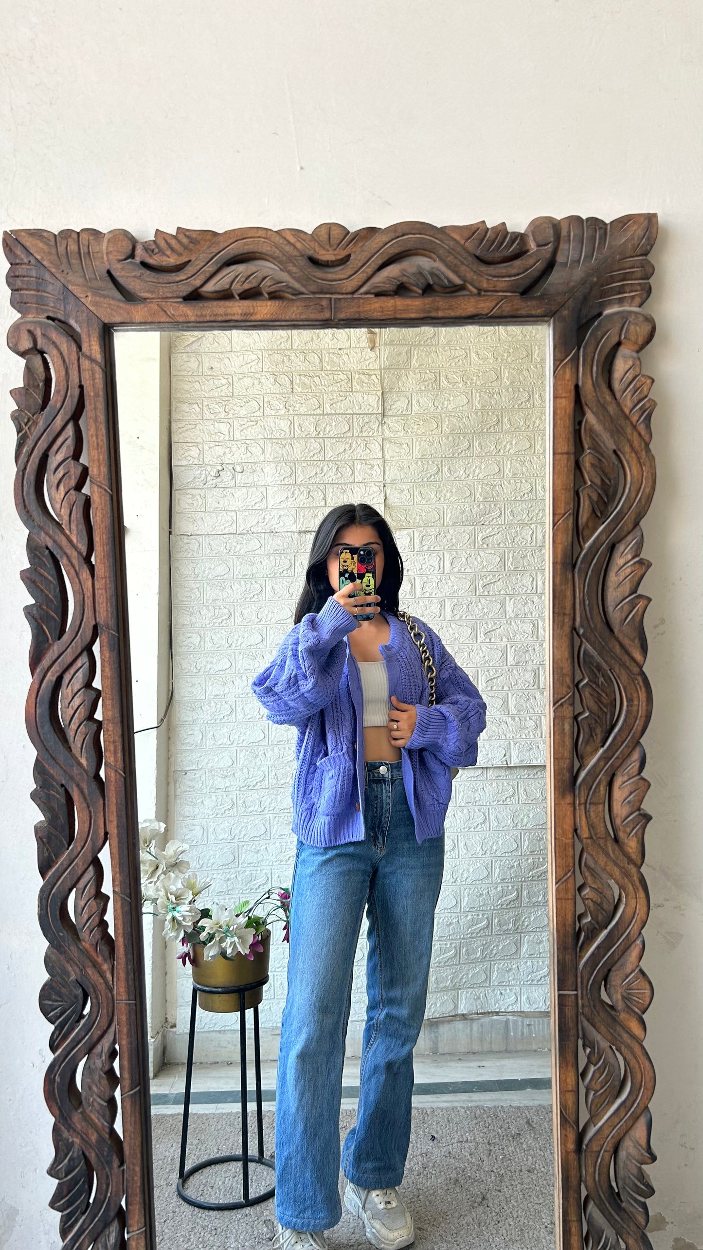 Thrifted cardigan M