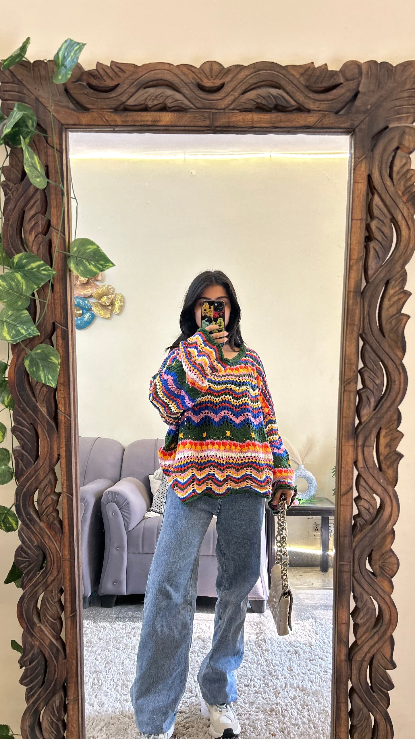 Crochet Warm top L-2XL