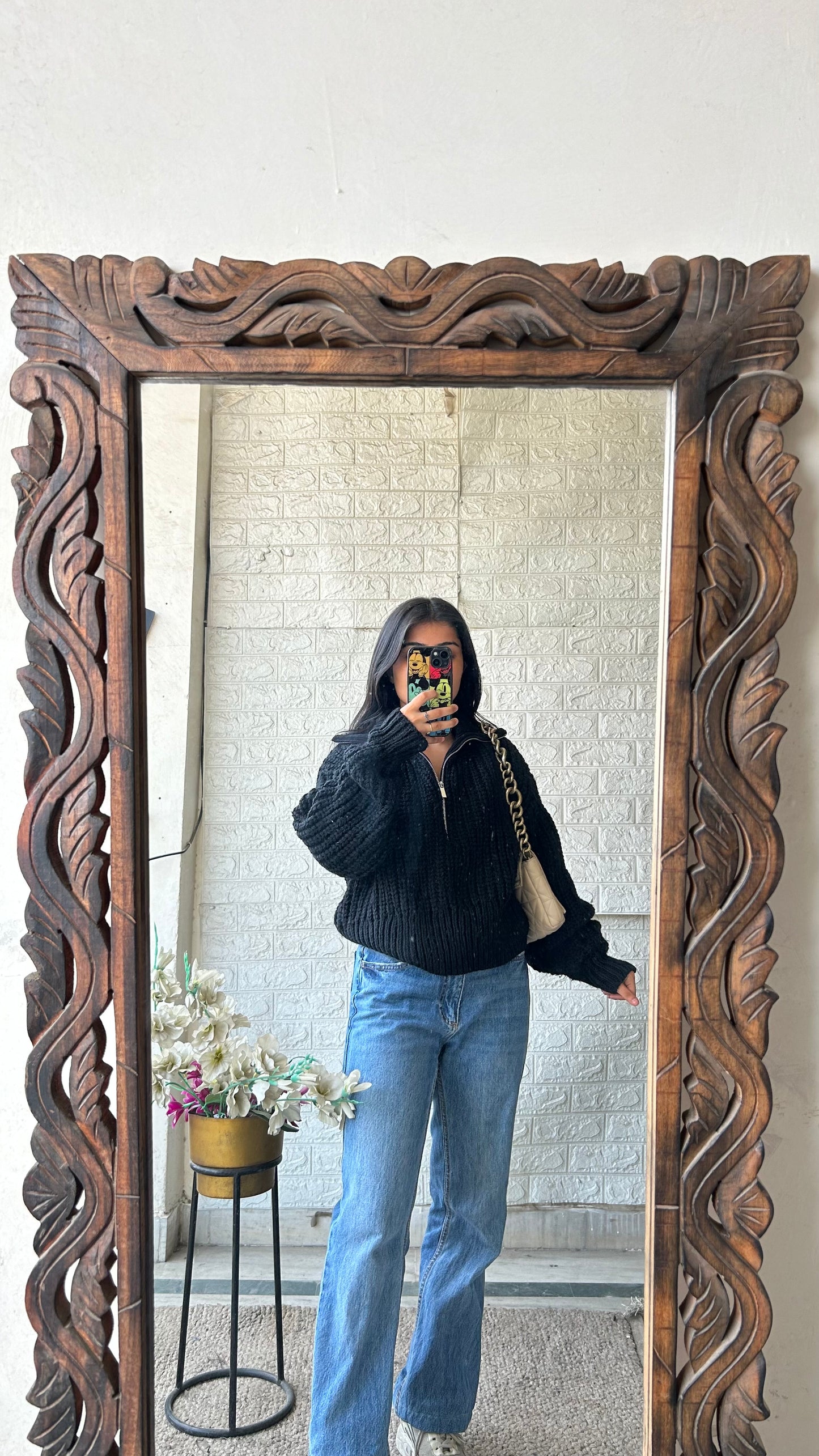 H&m sweater thrifted M ( upto bust 44)