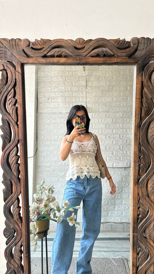 Crochet top 32 bust