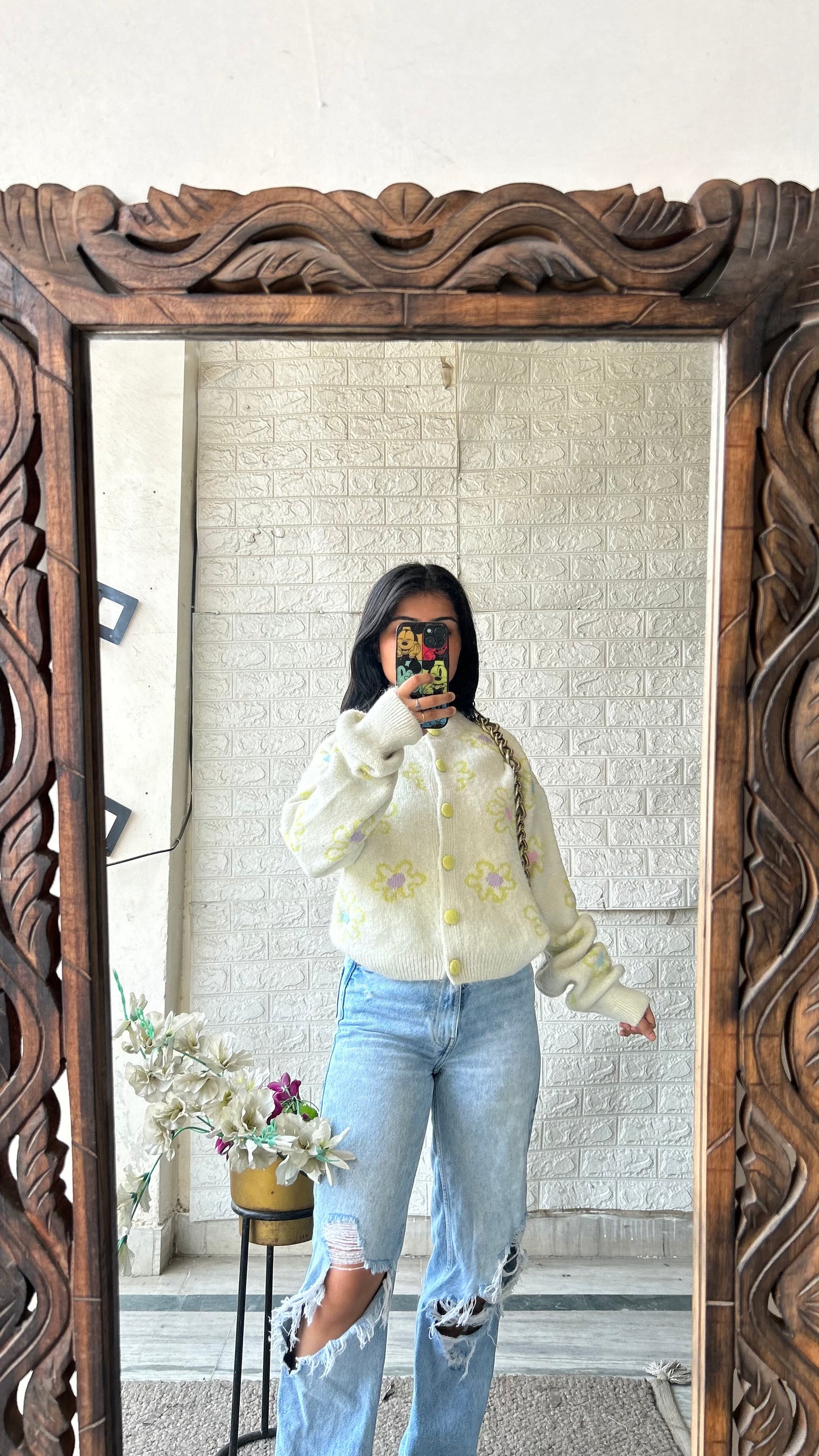 Zara sweater thrifted s