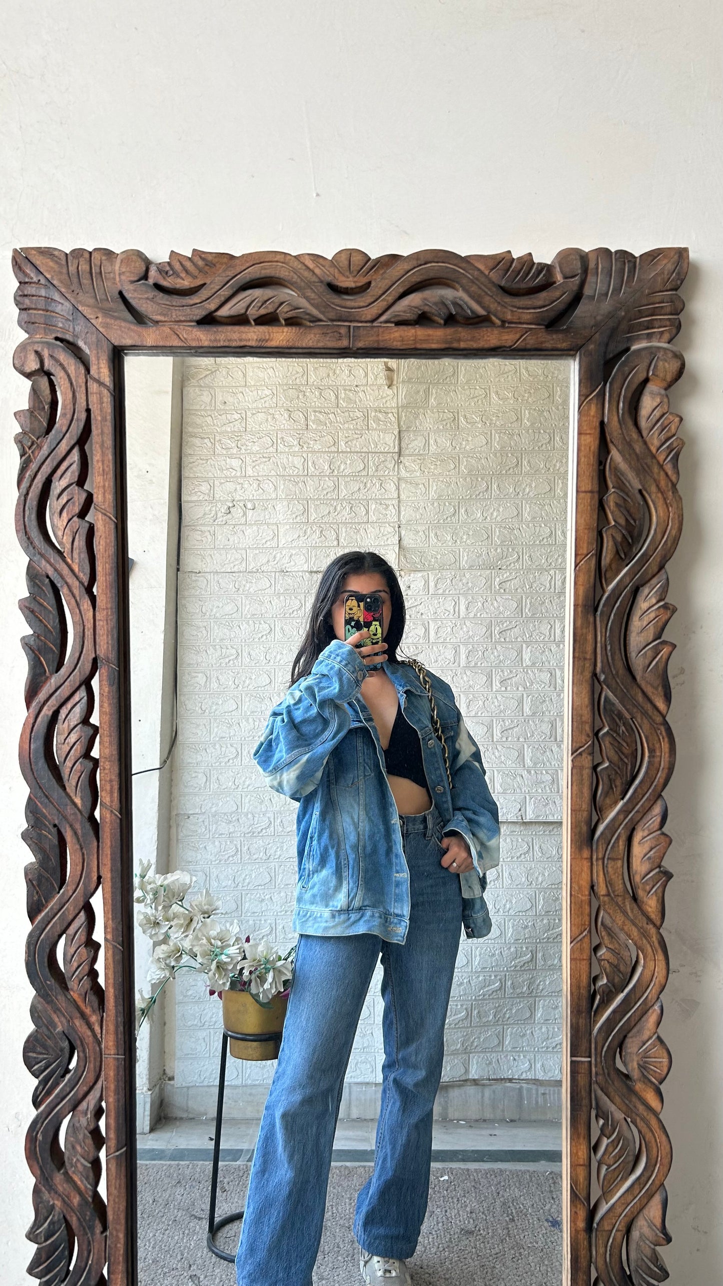 Denim jacket M ( check all photo)