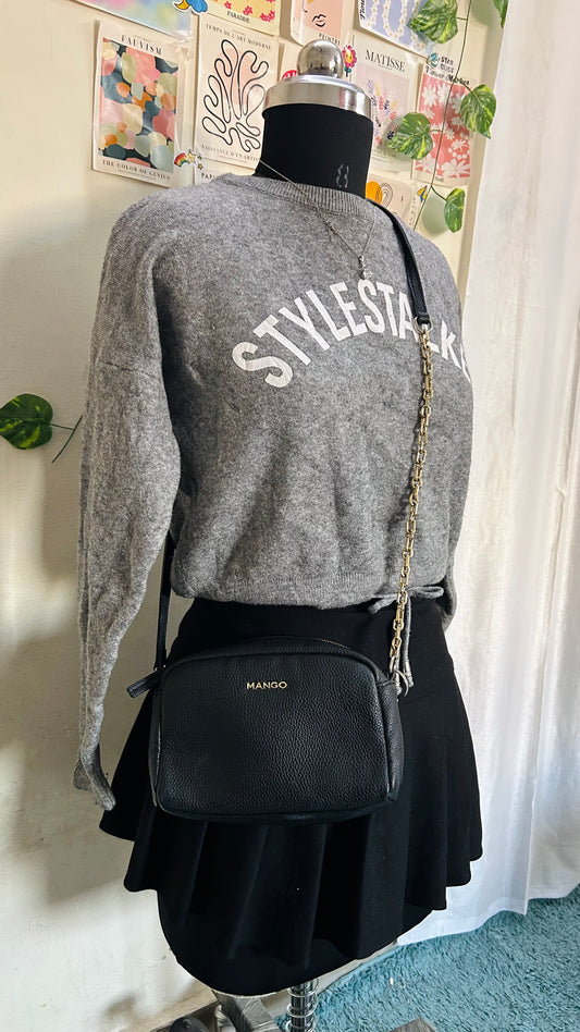 Grey stylish sweater